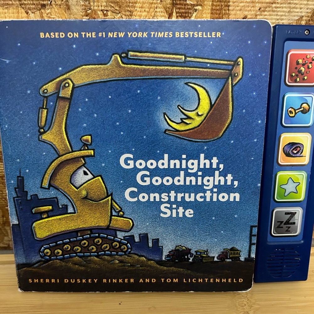 Children’s book Goodnight,Goodnight, Construction Site with sounds